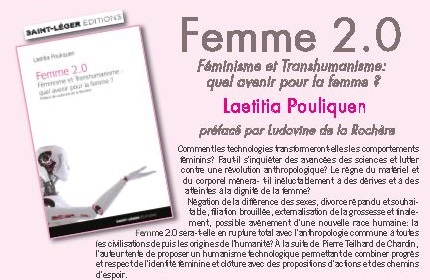 Femme 2.0 – Féminisme et Transhumanisme est paru!